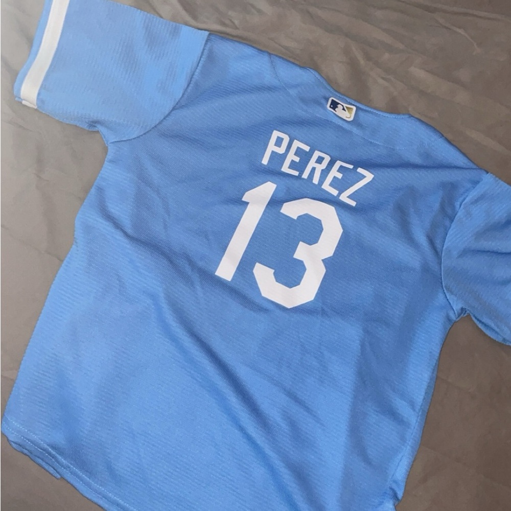 This is a Perez number 13 baby jersey
